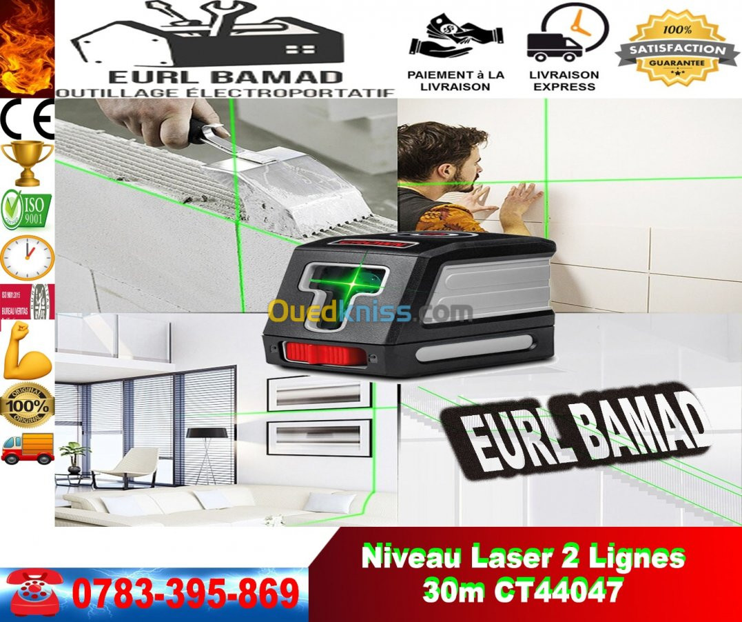 Niveau Laser 2 Lignes Crown