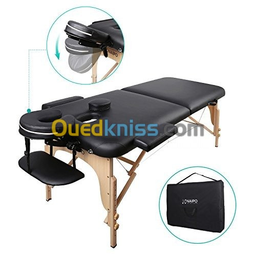 Table de Massage pliante en bois PRO