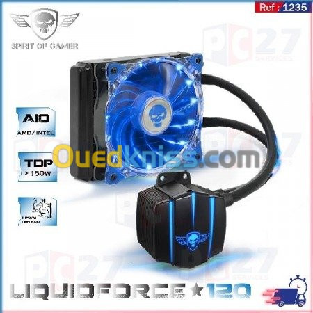 Ventilateur CPU Liquidforce 120