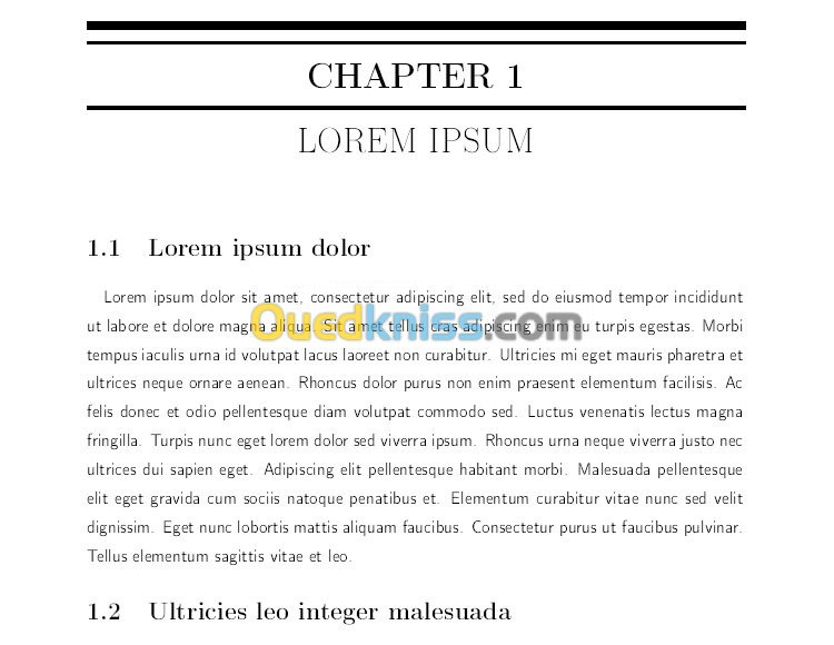  Ecrire les rapport (mémoire) en Latex