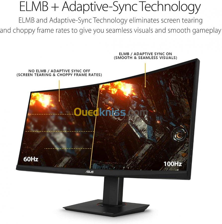 ASUS TUF GAMING VG35V CURVED MONITOR Alger Algérie