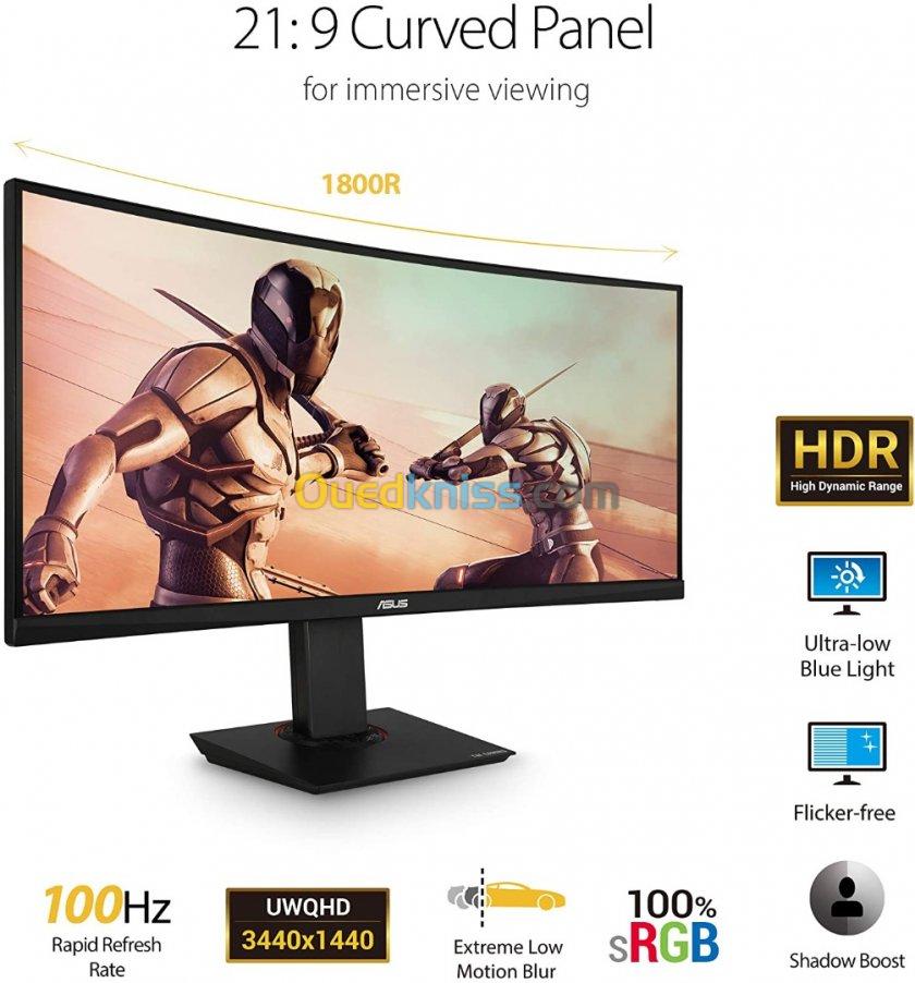 ASUS TUF GAMING VG35V CURVED MONITOR Alger Algérie
