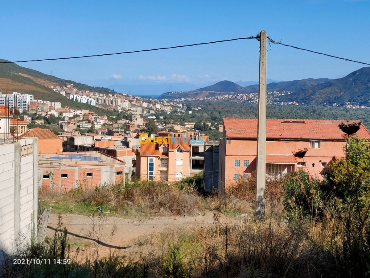 Vente Terrain Bejaia Oued ghir