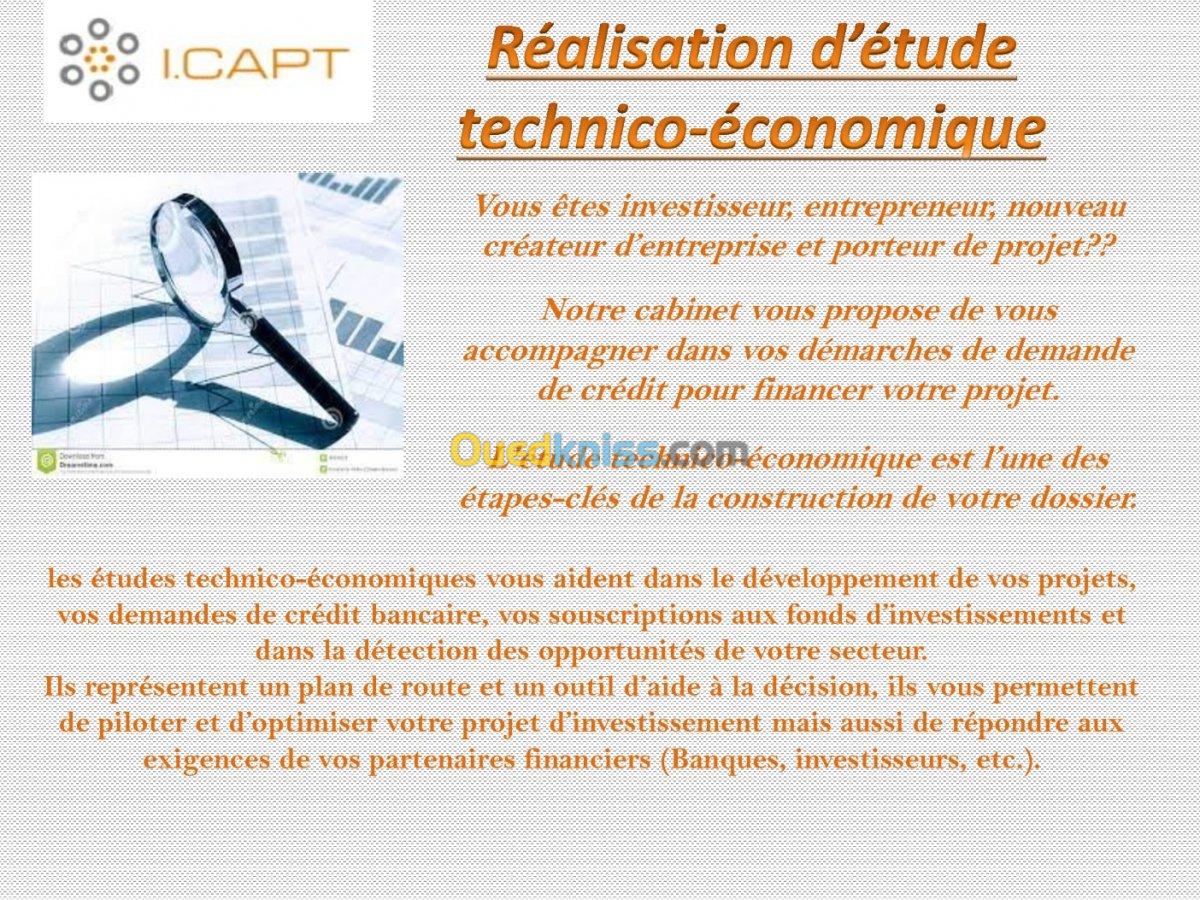 Réalisation d'étude technico économiqu