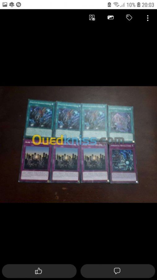 Cartes yu gi oh original à vendre 