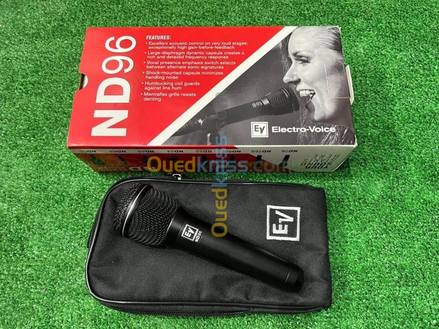 Electro-Voice ND96 Micro Dynamique Pour Chant – Supercardioïde, Grand Diaphragme, Robuste Et Puissant