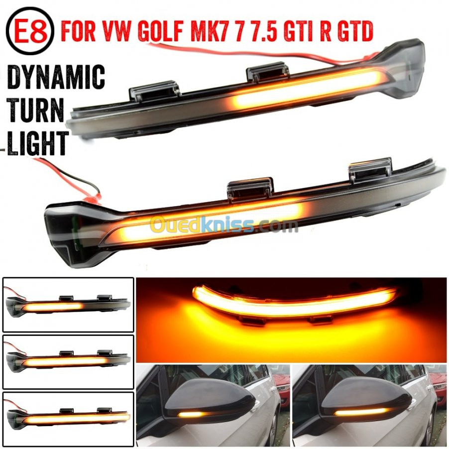 Clignotant LED GOLF 7 (Venu des USA)