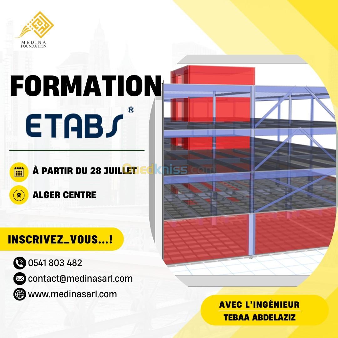 Formation Etabs Avancé