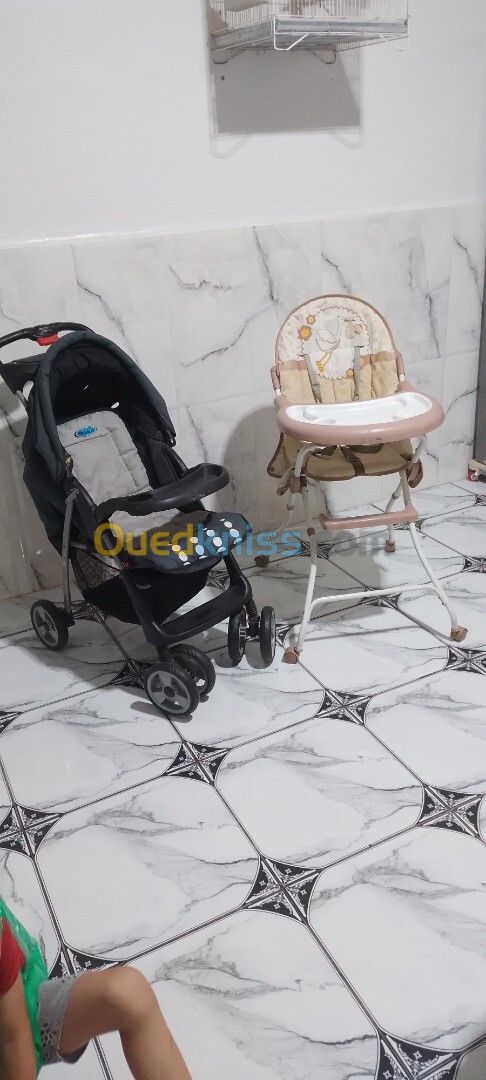 Poussette plus chaise bébé 