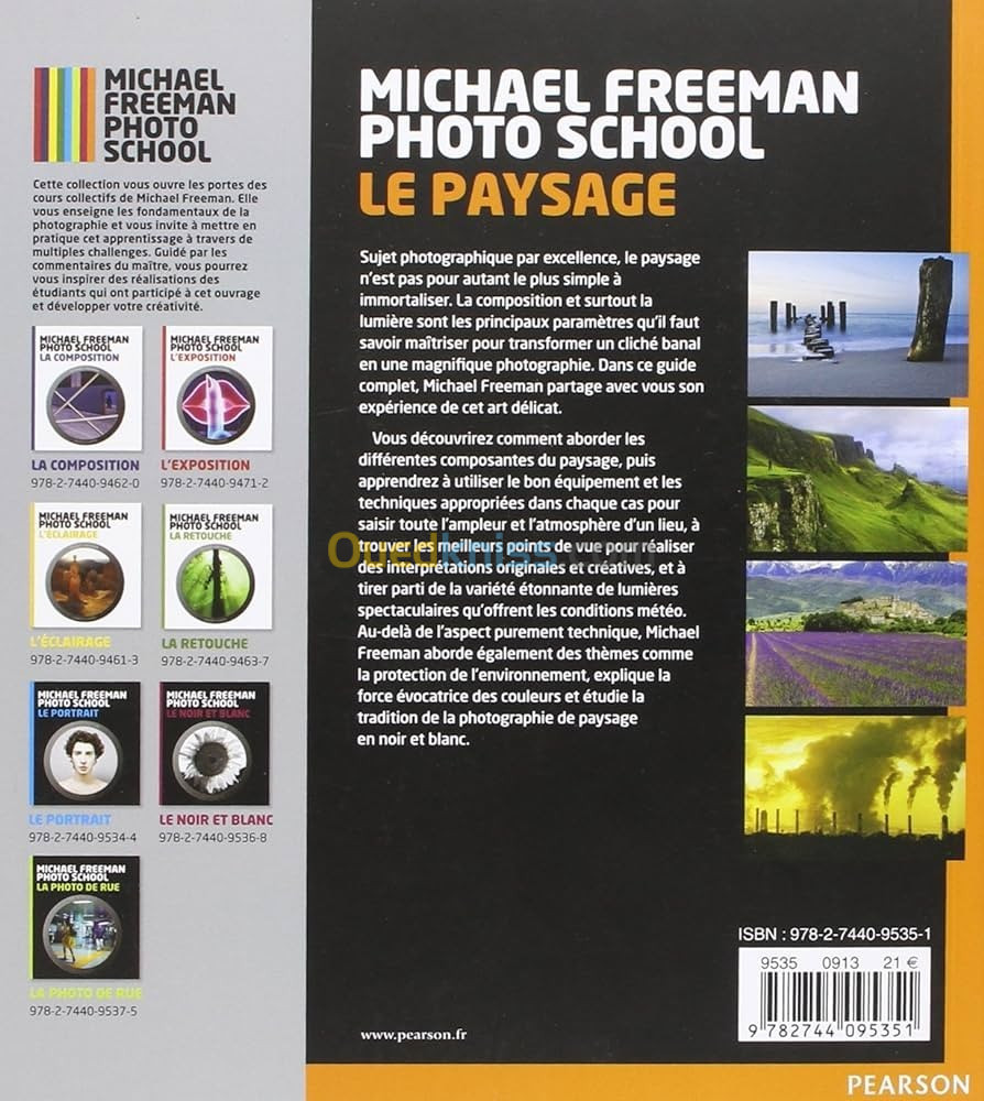 Michael FREEMAN Photo School - Le Paysage - Livre de photographie