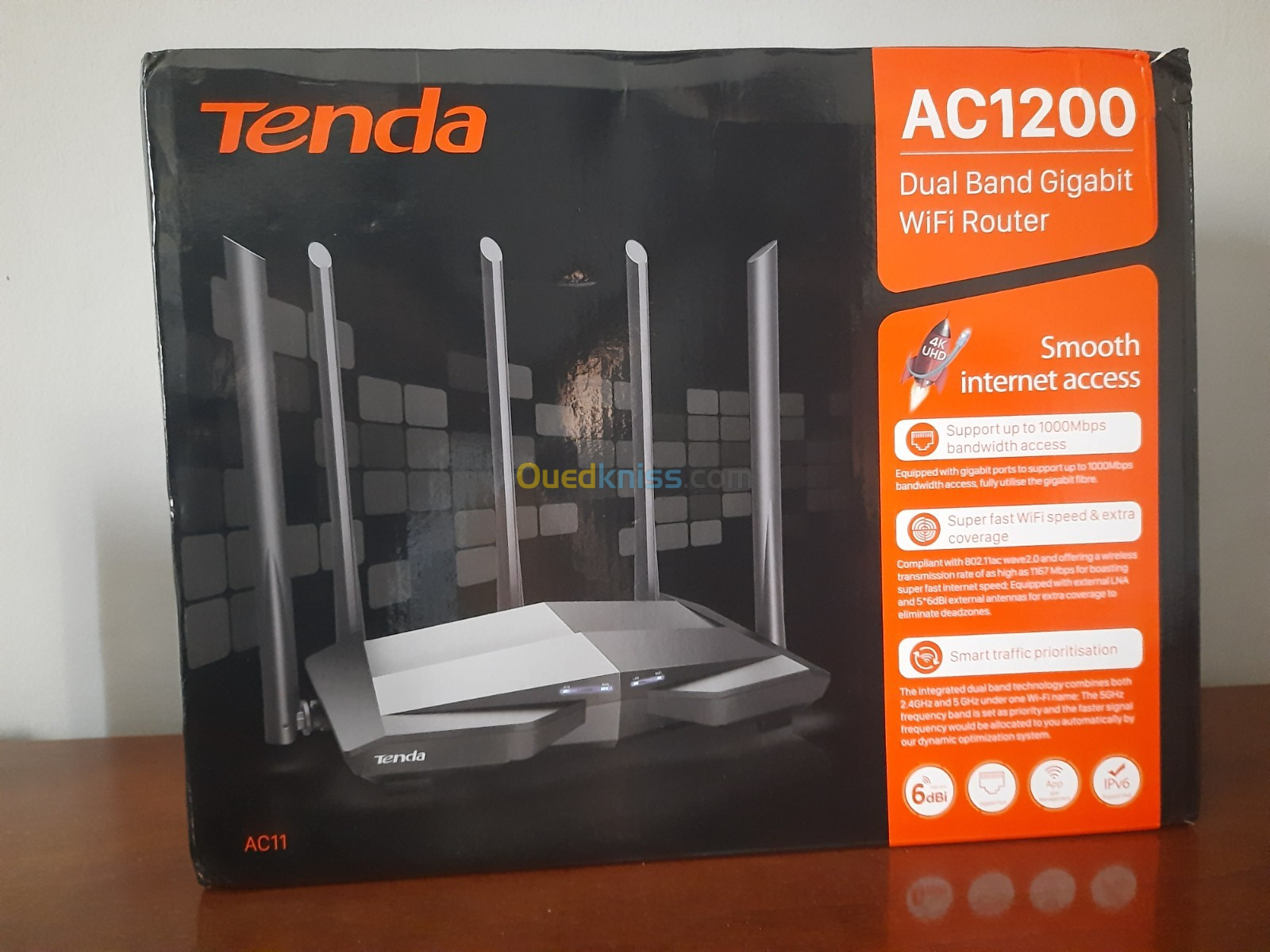 Router TENDA AC1200 Dual Band