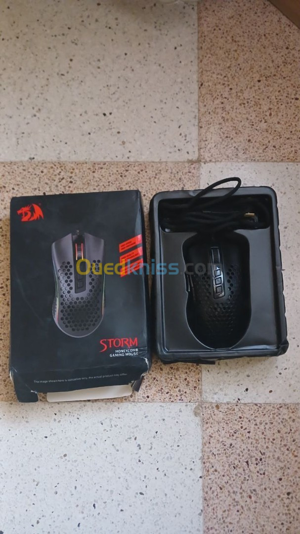 Souris gamer Redragon M808 Storm Lightweight RGB Gaming Mouse, 85g Ultralight