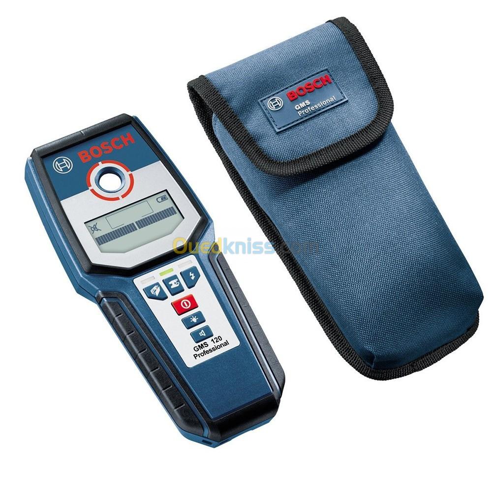 Bosch détecteur digital Electricité/Bois/Metal - GMS120 - 0601081000