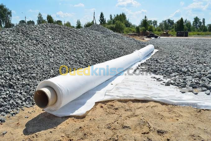 Geotextile tissé et non tisse 