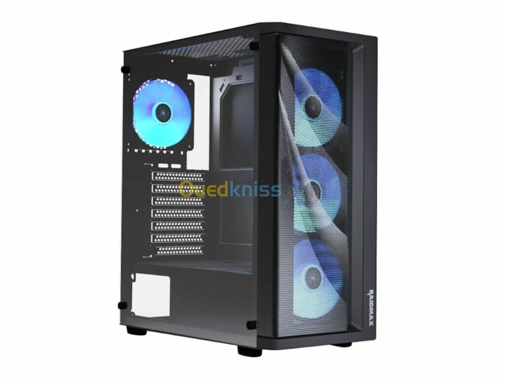  BOITIER RAIDMAX X922 BLACK 4 ARGB FANS