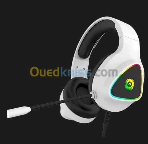 CASQUE CANYON GH-6W / WHITE GAMING RGB