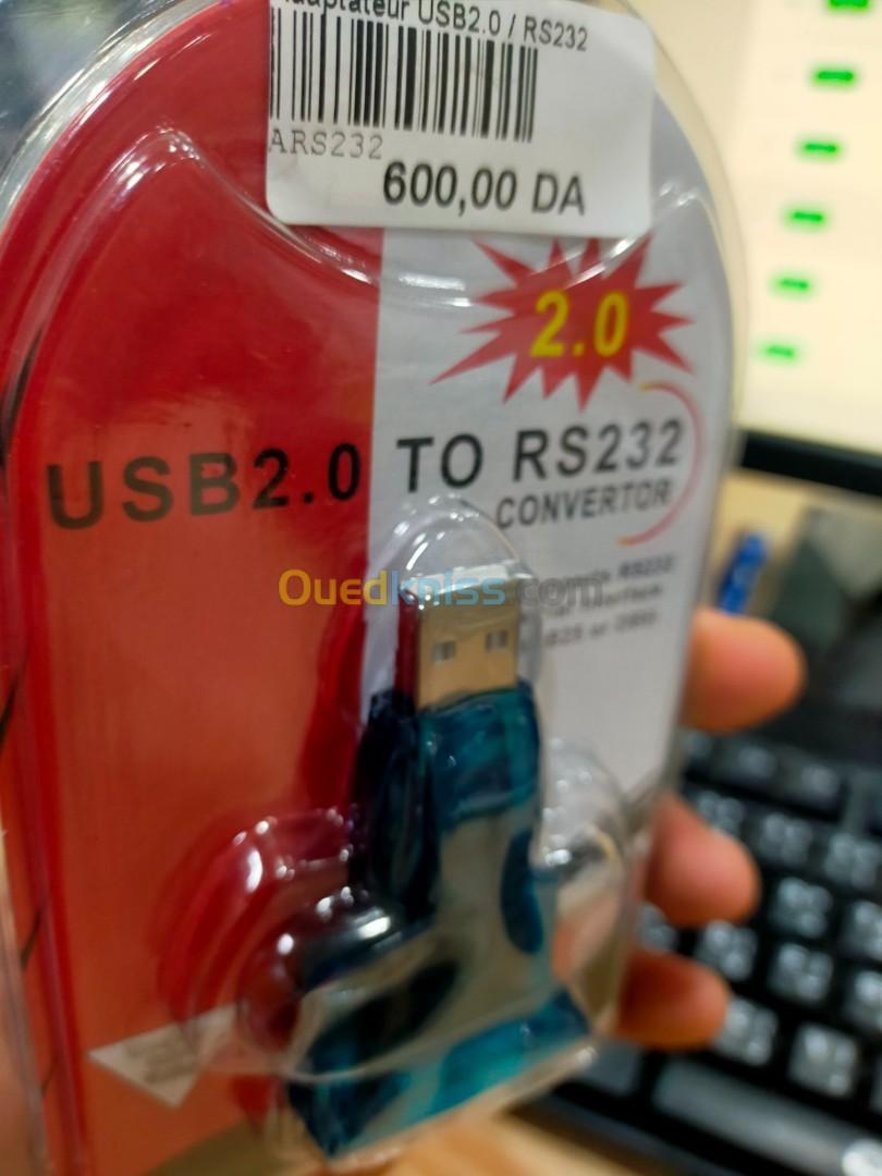 Adaptateur USB2.0 / RS232 