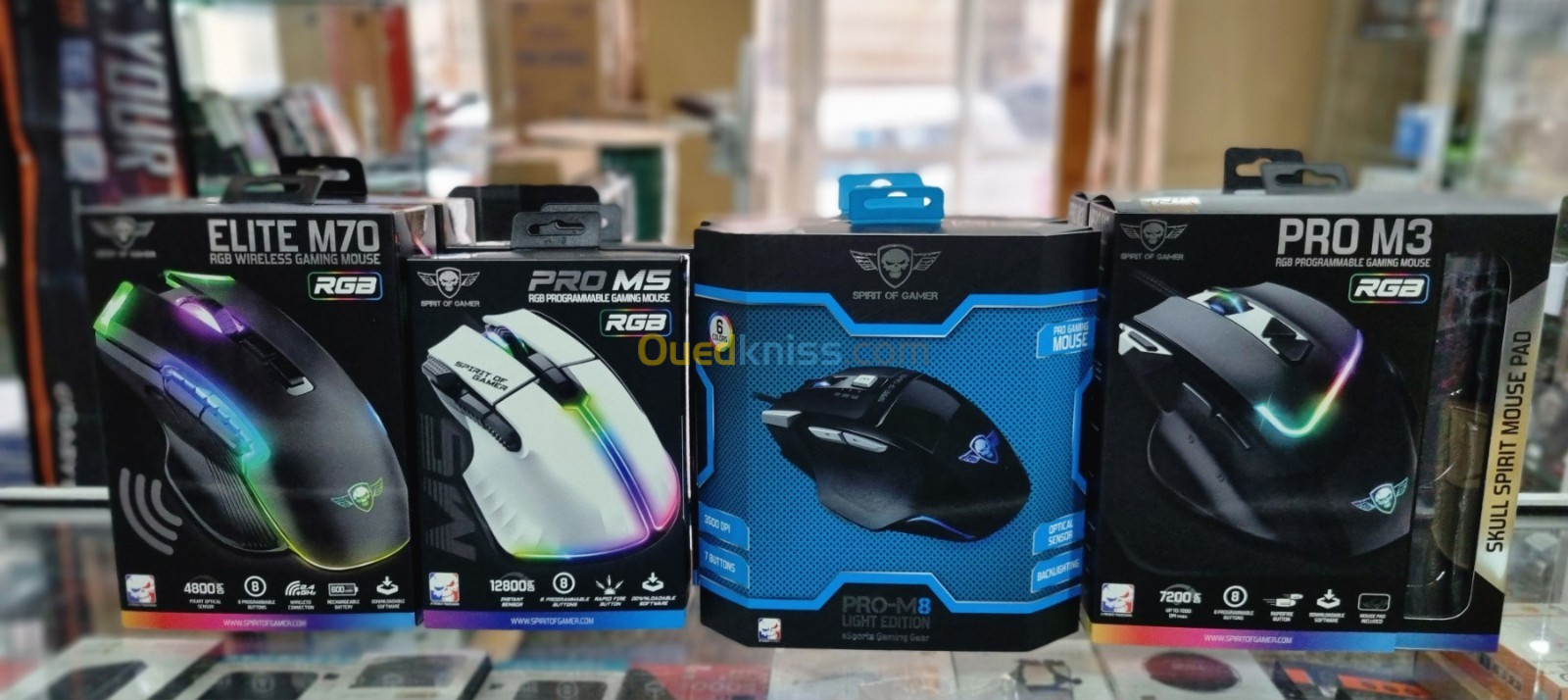 Souris SPIRINT OF GAMER Wireless Elite-M70