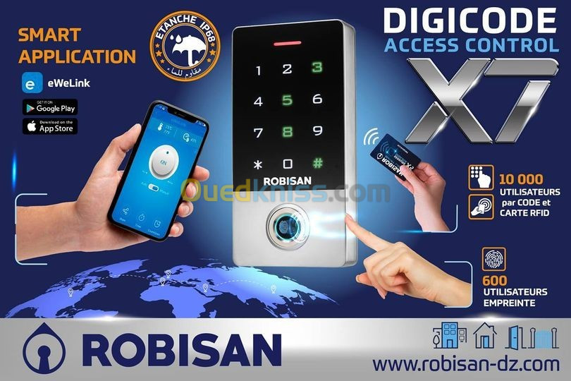 DIGICODE ROBISAN MIFARE X6 / X7 