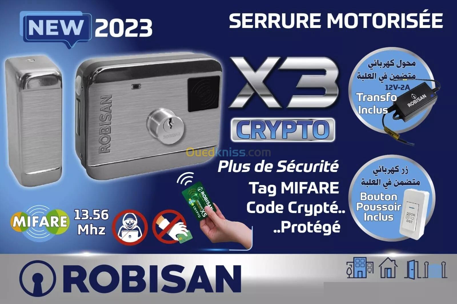 KIT SERRURE ELECTRIC ROBISAN X3 / X5