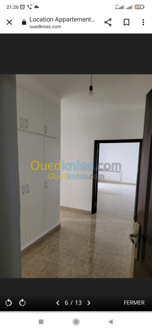 Location Appartement Alger Ouled fayet