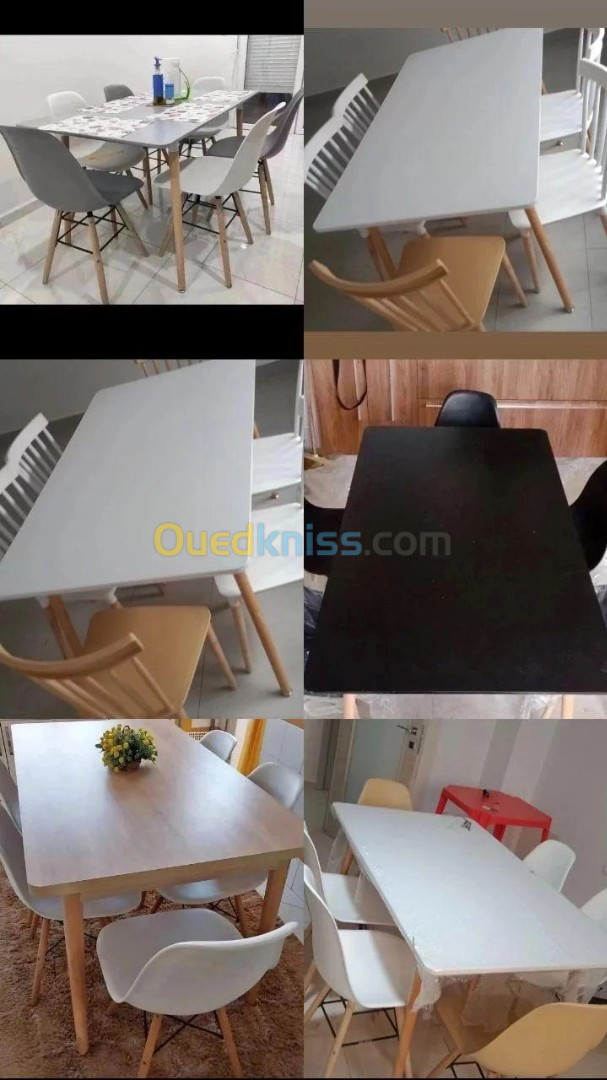 Promo  Pack scandinave table-06chaises