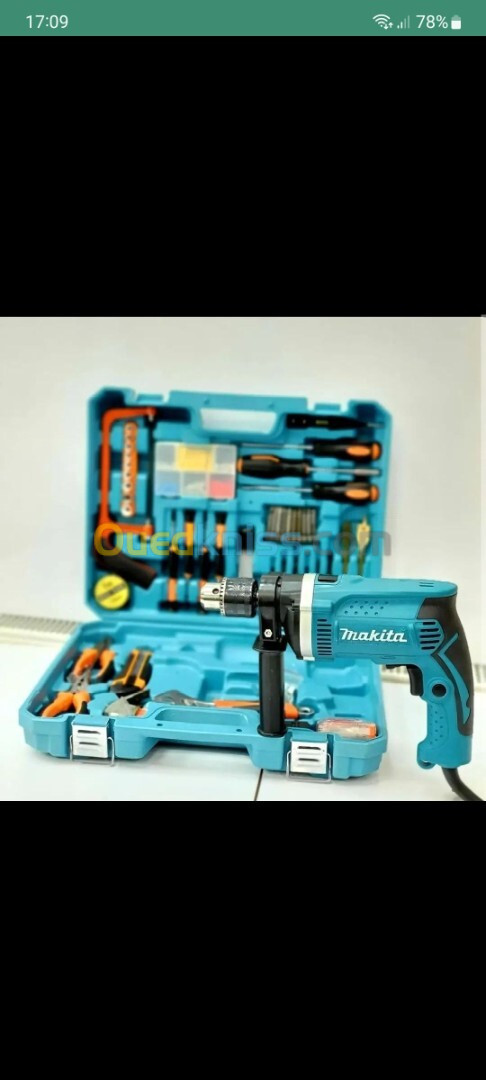 Caisse chighnol makita avec accessoires