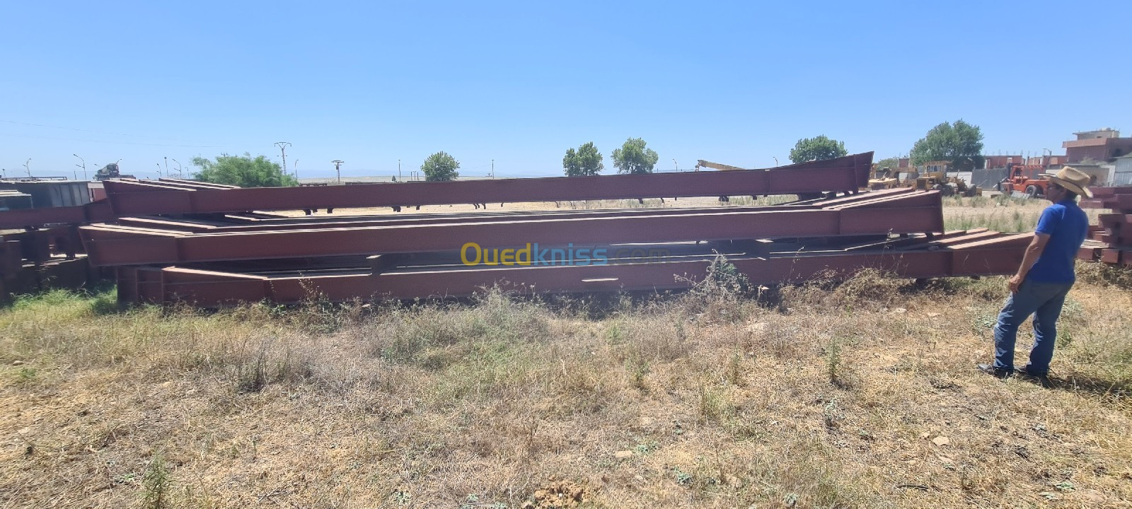 Hangars en charpente metalique 