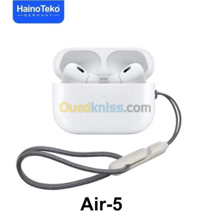 Haino teko Écouteurs Airpods Bluetooth Sans Fil Original Tactile - Air-5