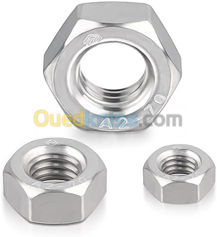 Ecrous Hexagonal inox Alimentaire 