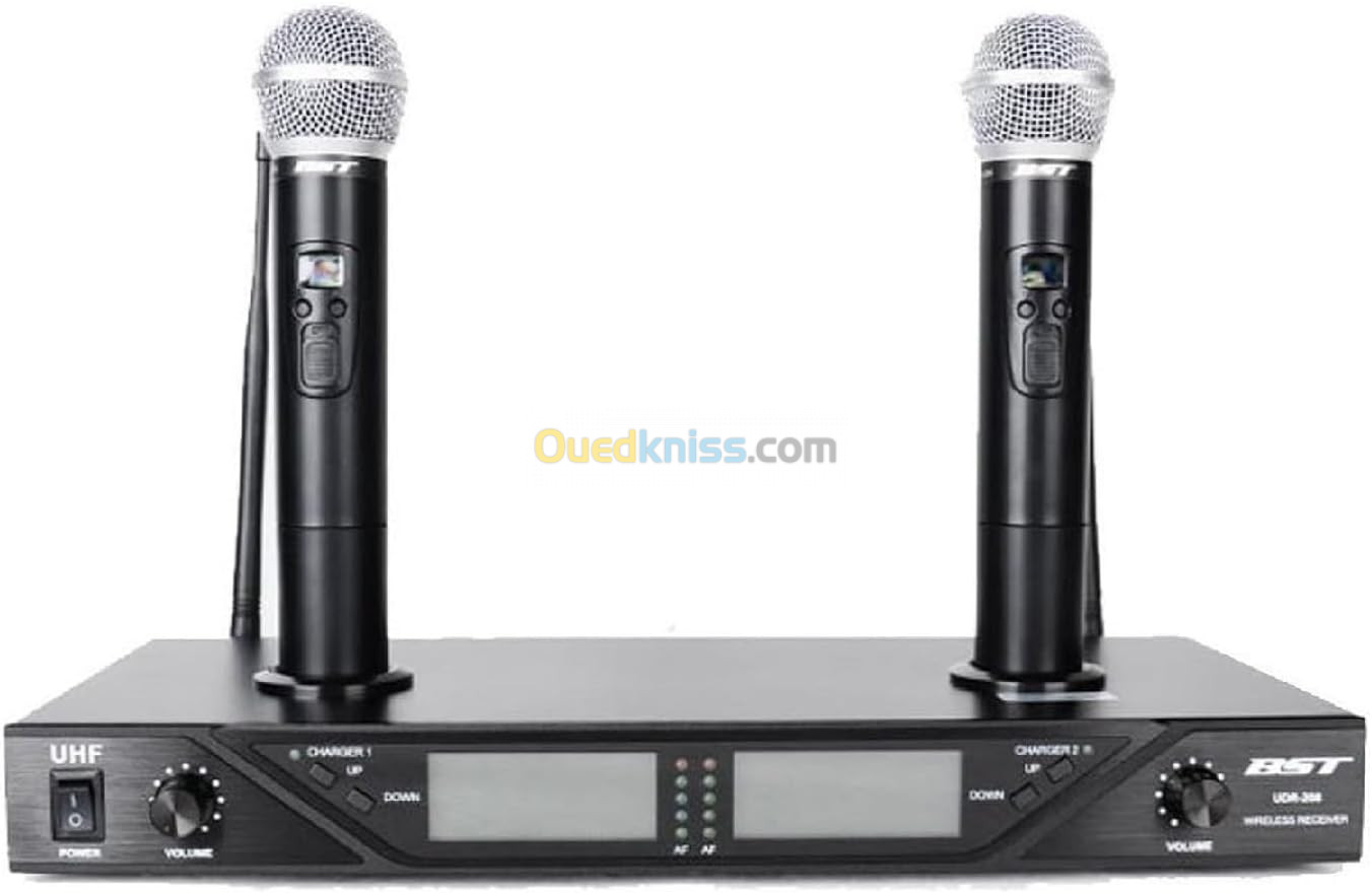 Ensemble de microphone UHF BST UDR208