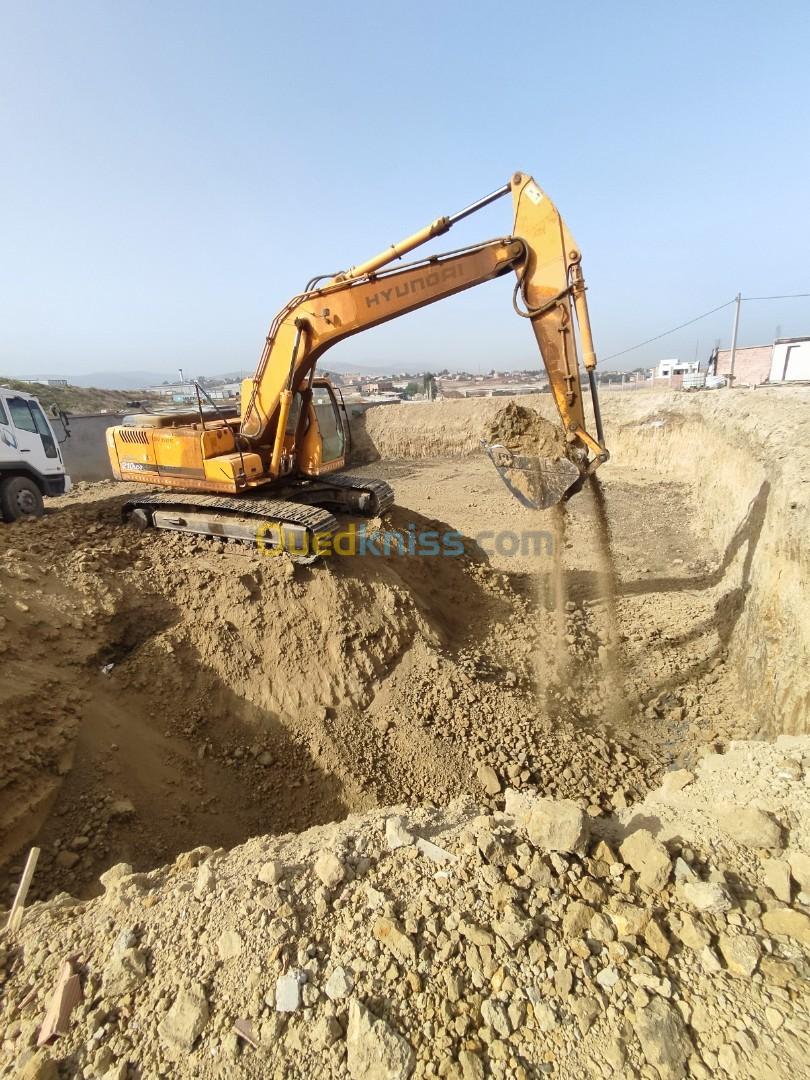 Entreprise de terrassement et demolitin