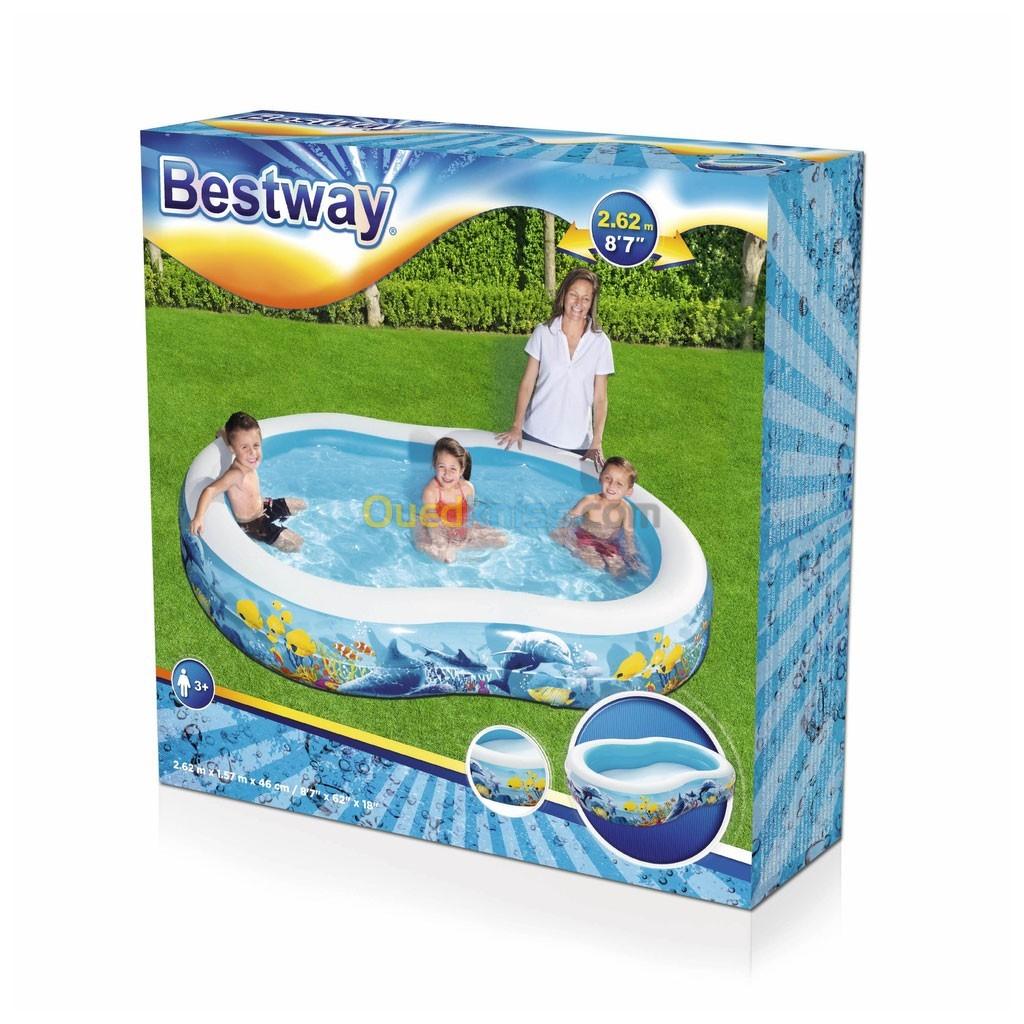 Piscine Océan Gonflable 262 x 157 x 46 cm Bestway #54118