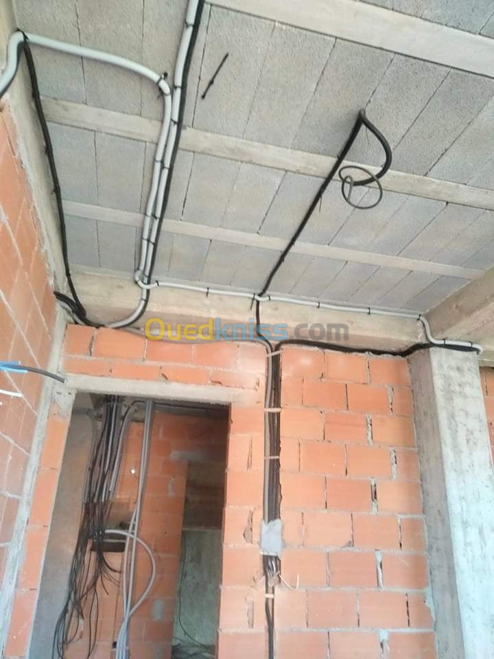 Travaux d'électricité اعمال كهرباء 