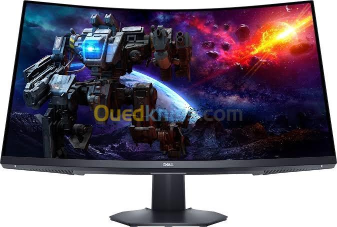 Ecran DELL 32" LED Curved QHD - S3222DGM - FreeSync Gaming Ecran (DisplayPort, HDMI) - 165Hz