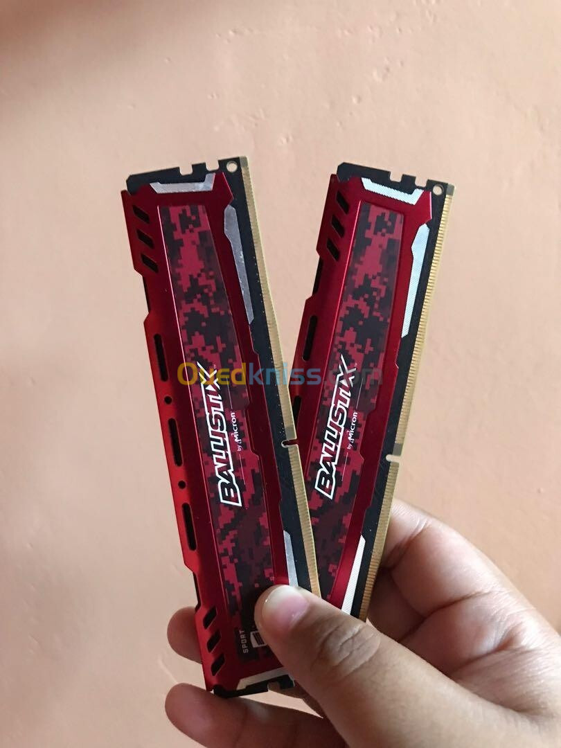  RAM CRUCIAL BALLISTIX 8GB 3000mhz DDR4