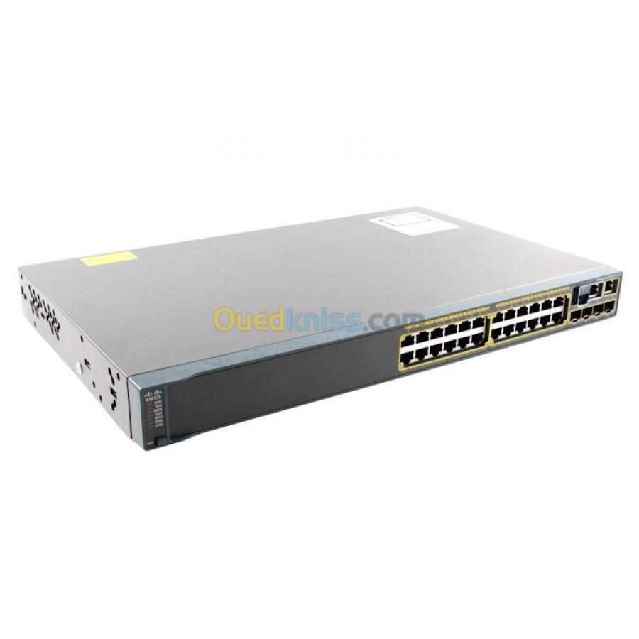 SWITCH CISCO WS-C2960S-24TS-L 24P giga et 4 sfp