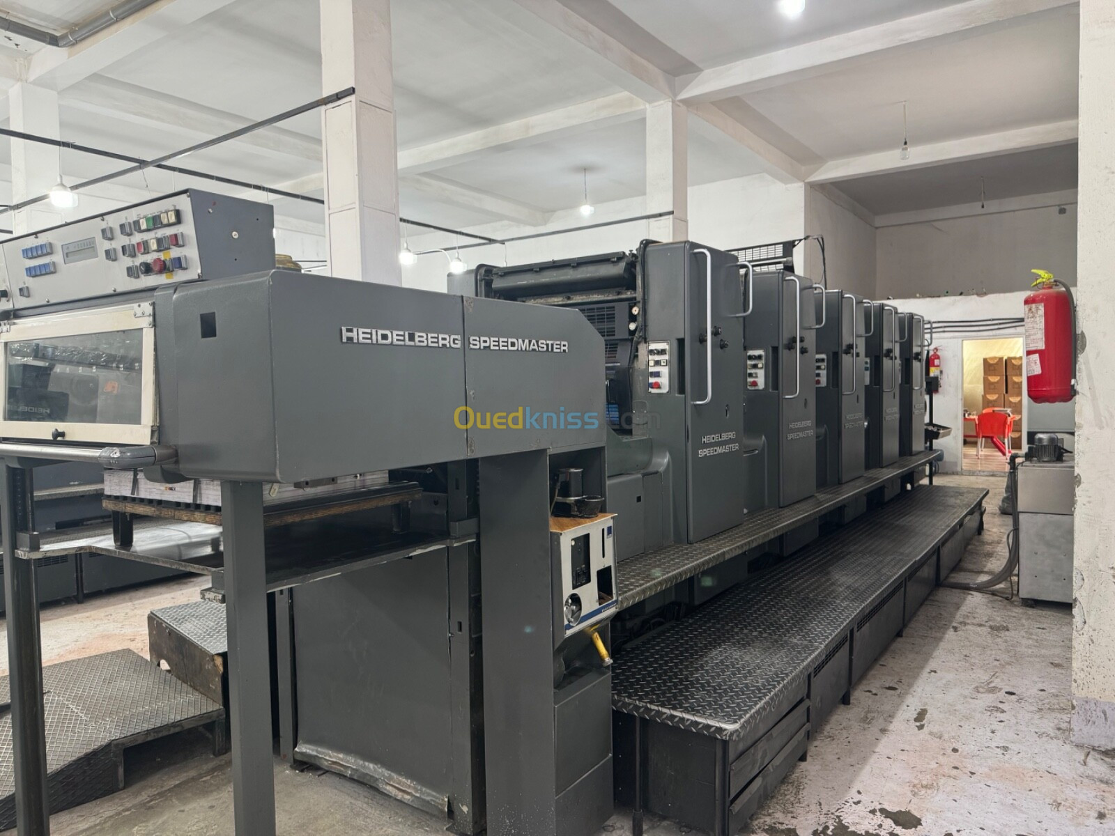 Offset Heidelberg sm72/5 couleurs