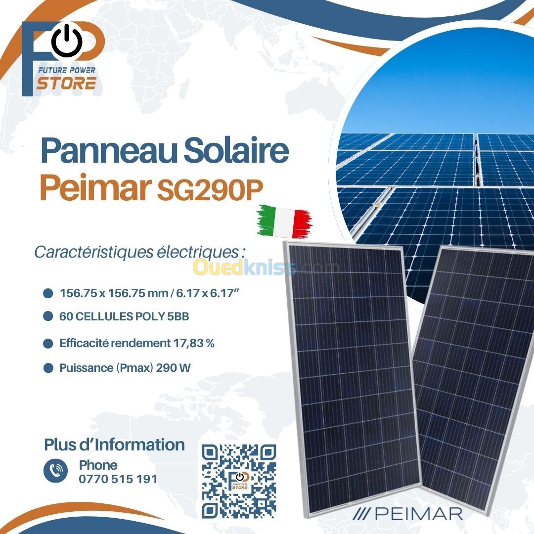 Panneau Solaire Peimar 290WC