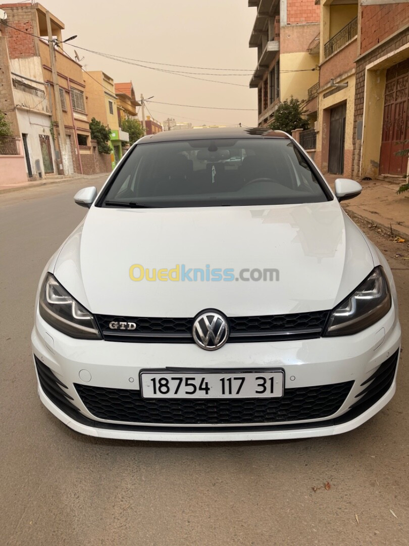 Volkswagen Golf 7 2017 Golf 7 GTD