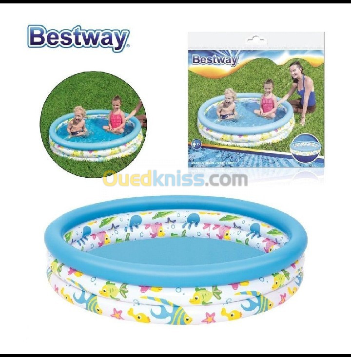 Piscine ronde gonflable pour enfants 