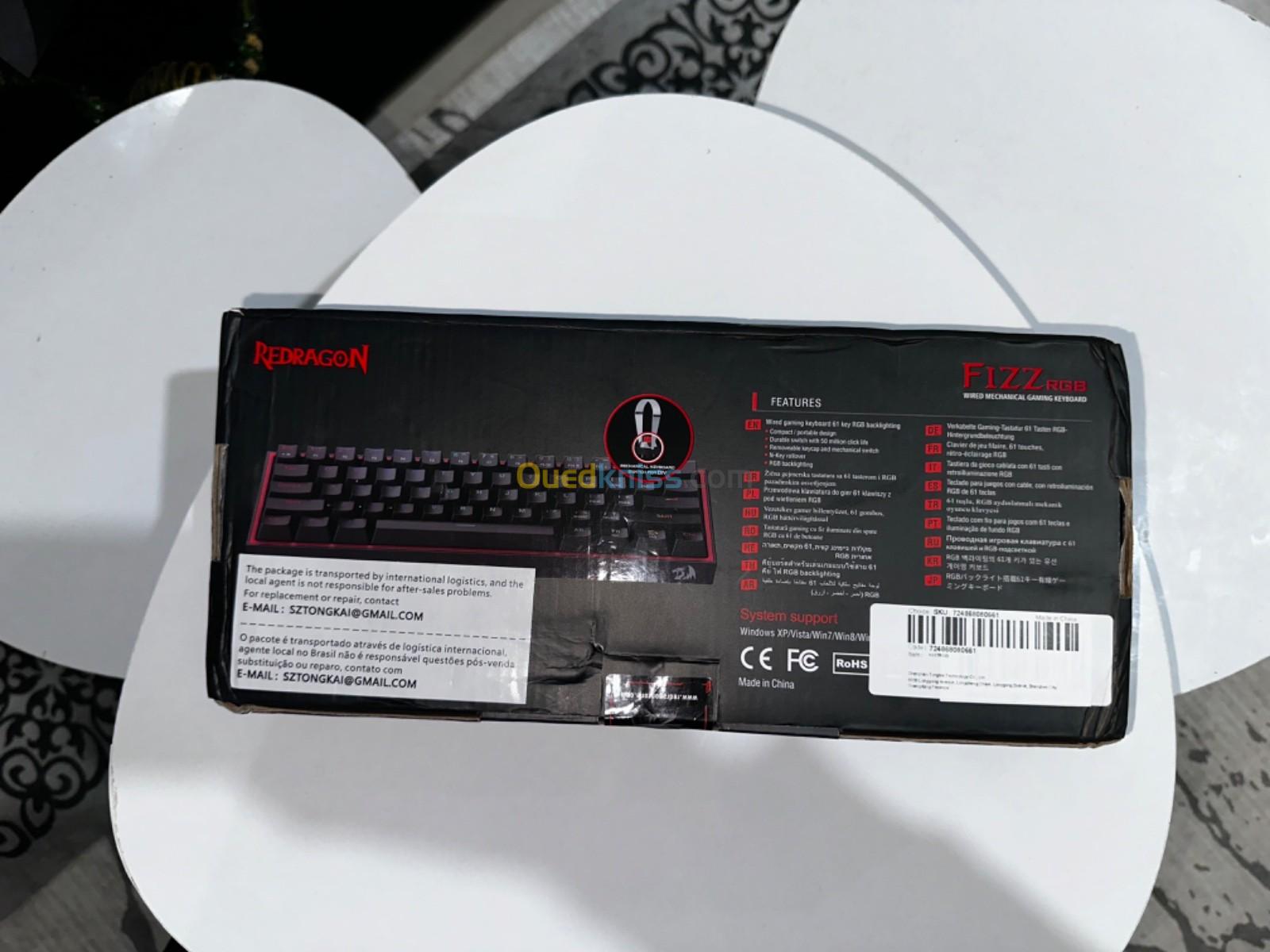 Clavier Redragon Fizz K617 Gaming RGB