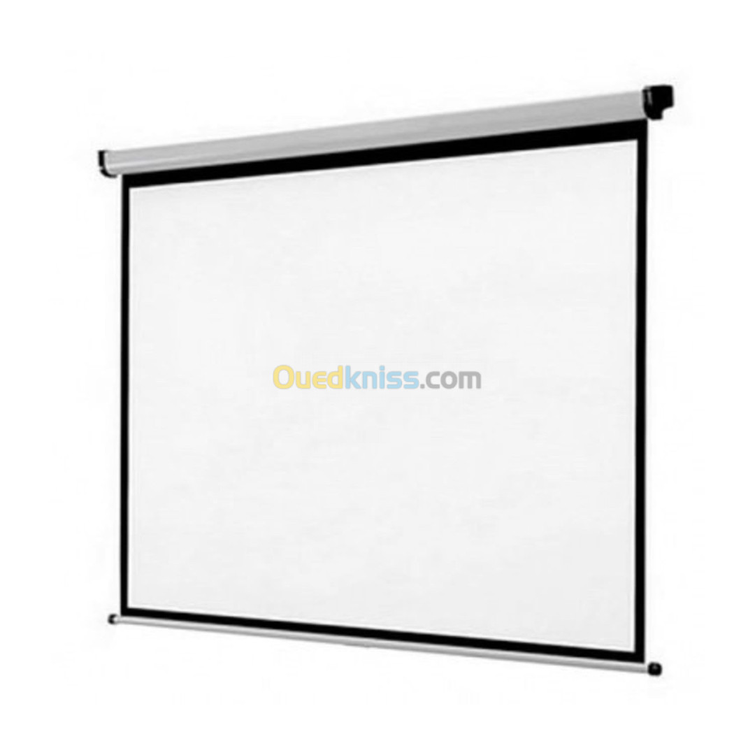 ECRAN DE PROJECTION MANUEL 2M X 2M