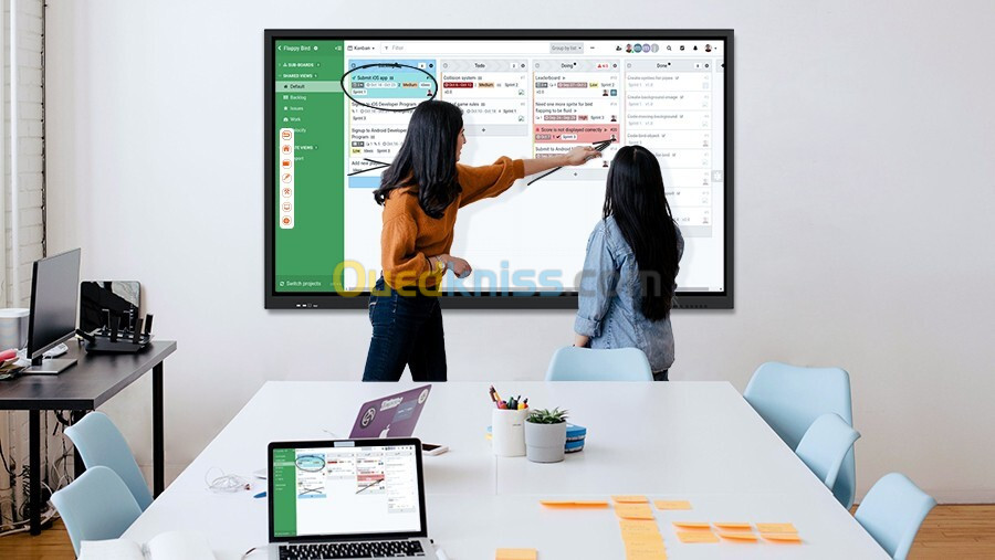 ECRAN IRIS A95 PRO INTERACTIF DISPLAY POUR CONFERENCE 75'' 