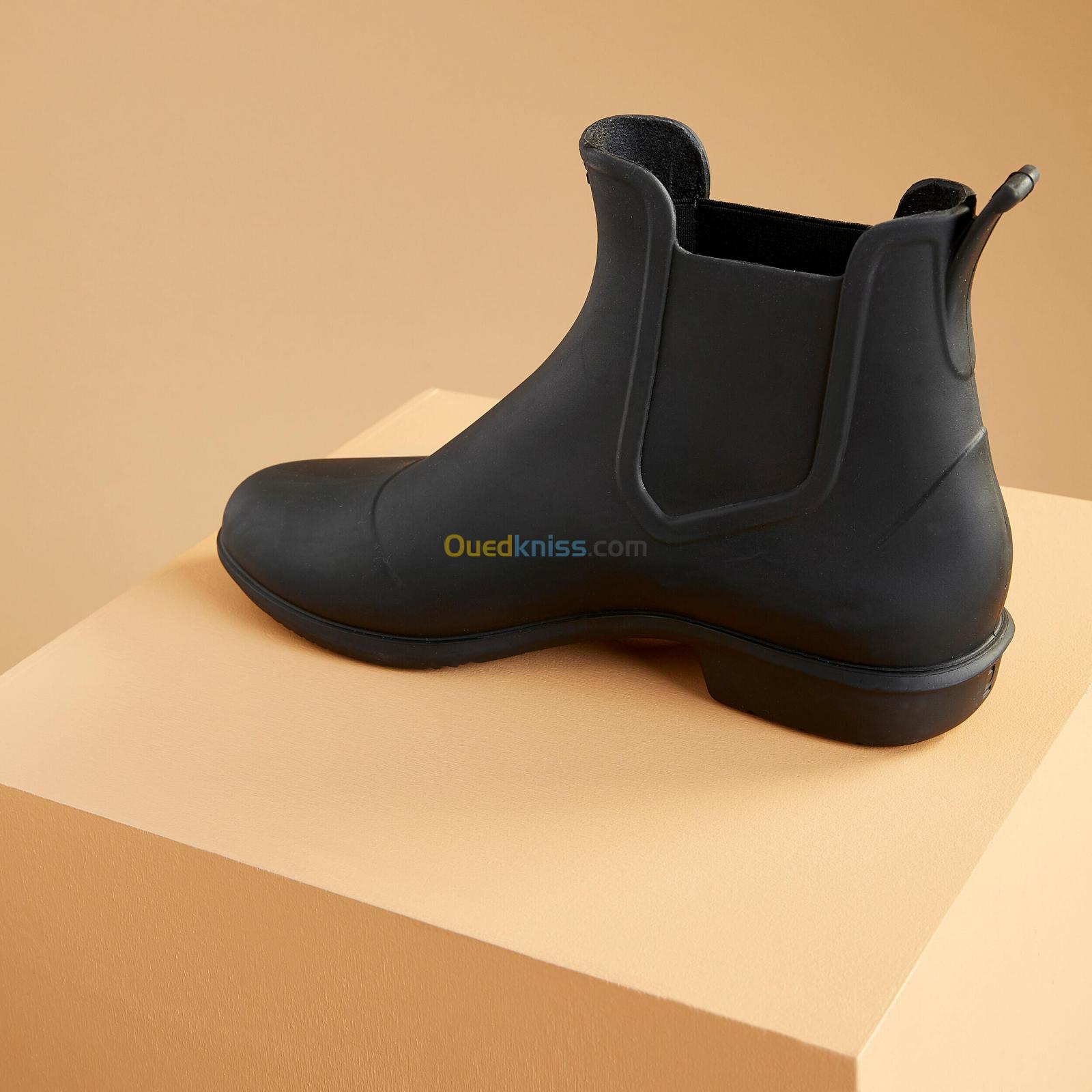 FOUGANZA Boots équitation Adulte - 100 noires