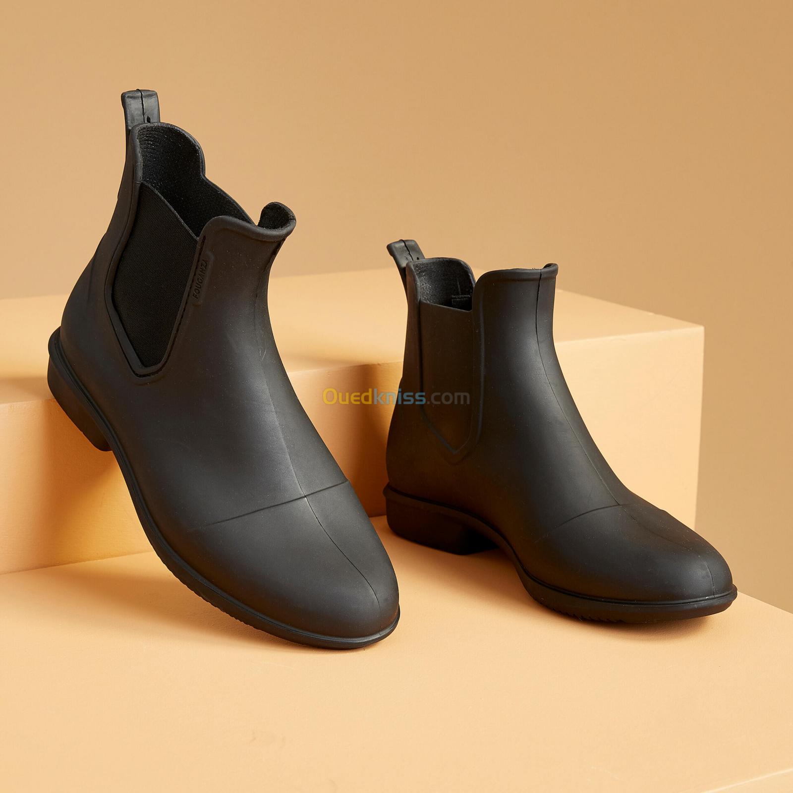 FOUGANZA Boots équitation Adulte - 100 noires