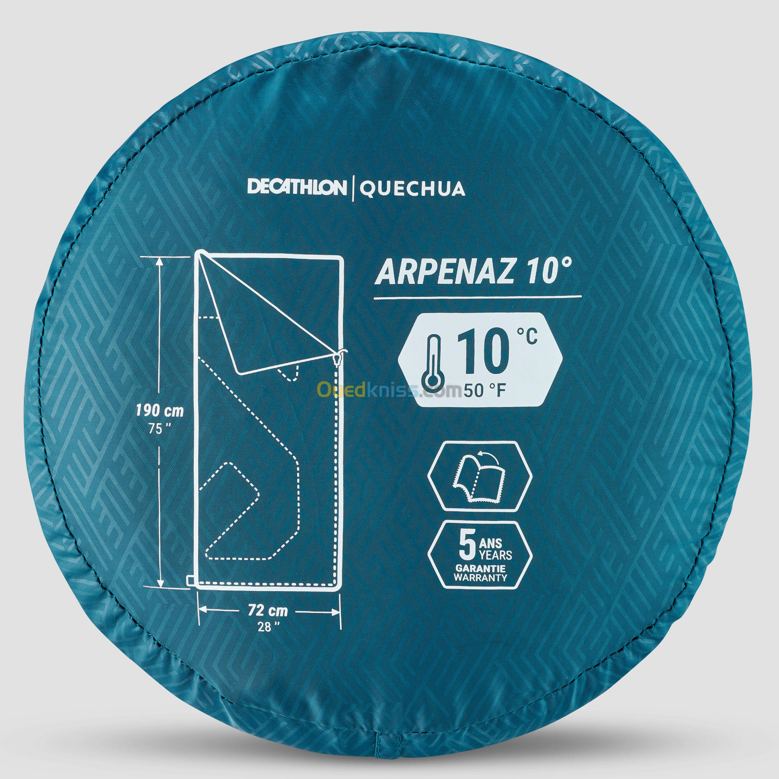 QUECHUA SAC DE COUCHAGE POUR LE CAMPING - ARPENAZ 10°