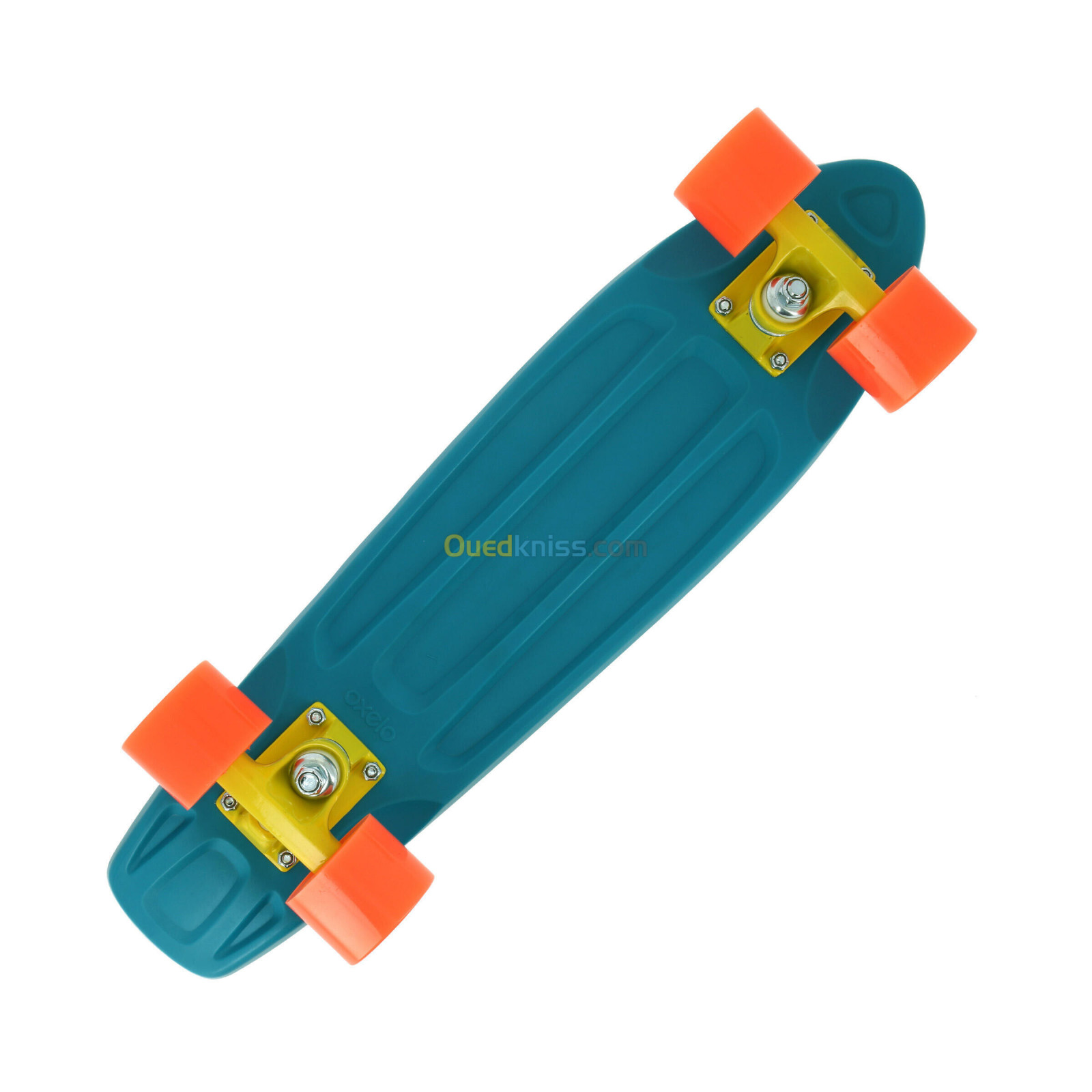 OXELO CRUISER SKATEBOARD YAMBA 100 BLEU CORAIL