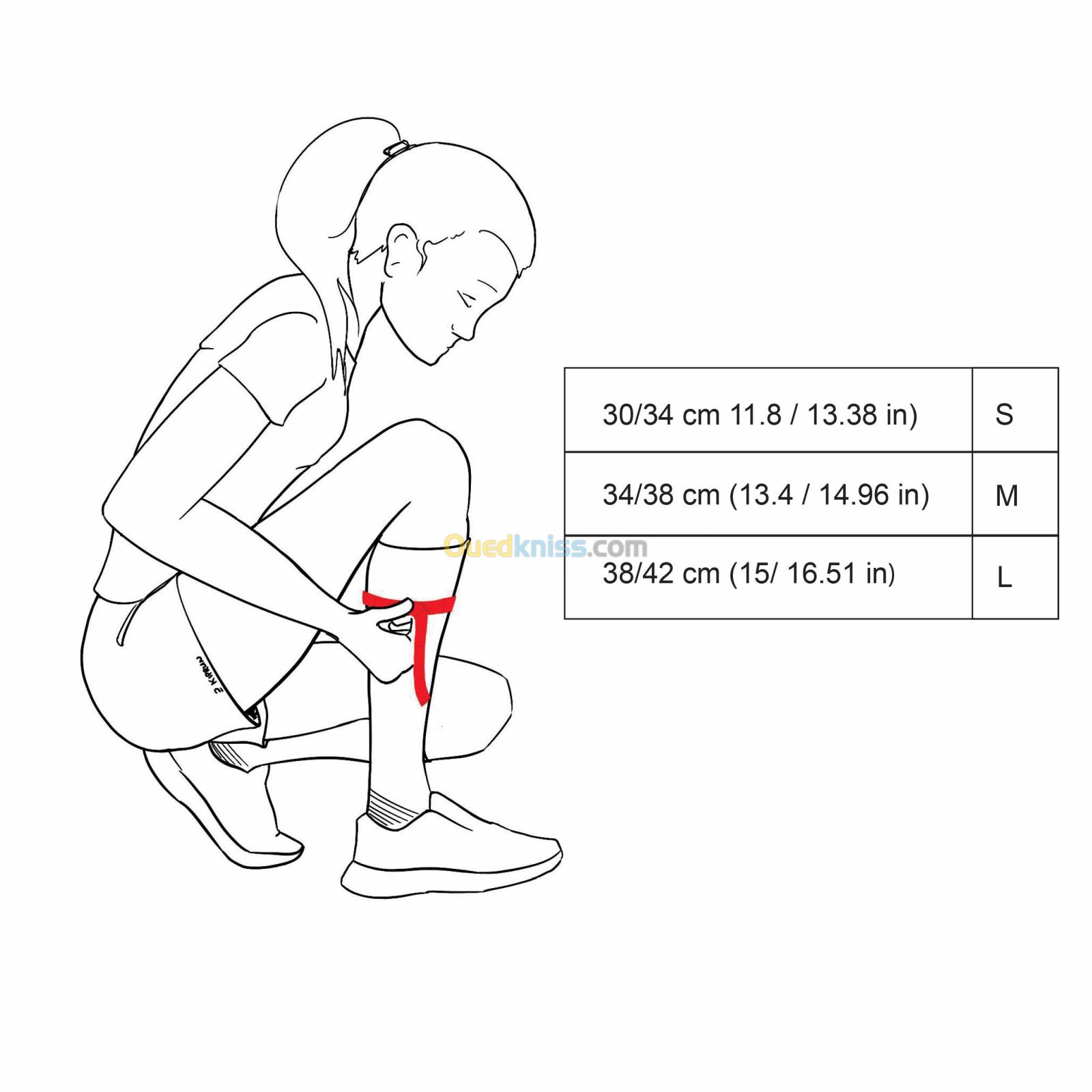 KIPRUN MANCHONS DE COMPRESSION RUNNING NOIRS Algiers Algeria