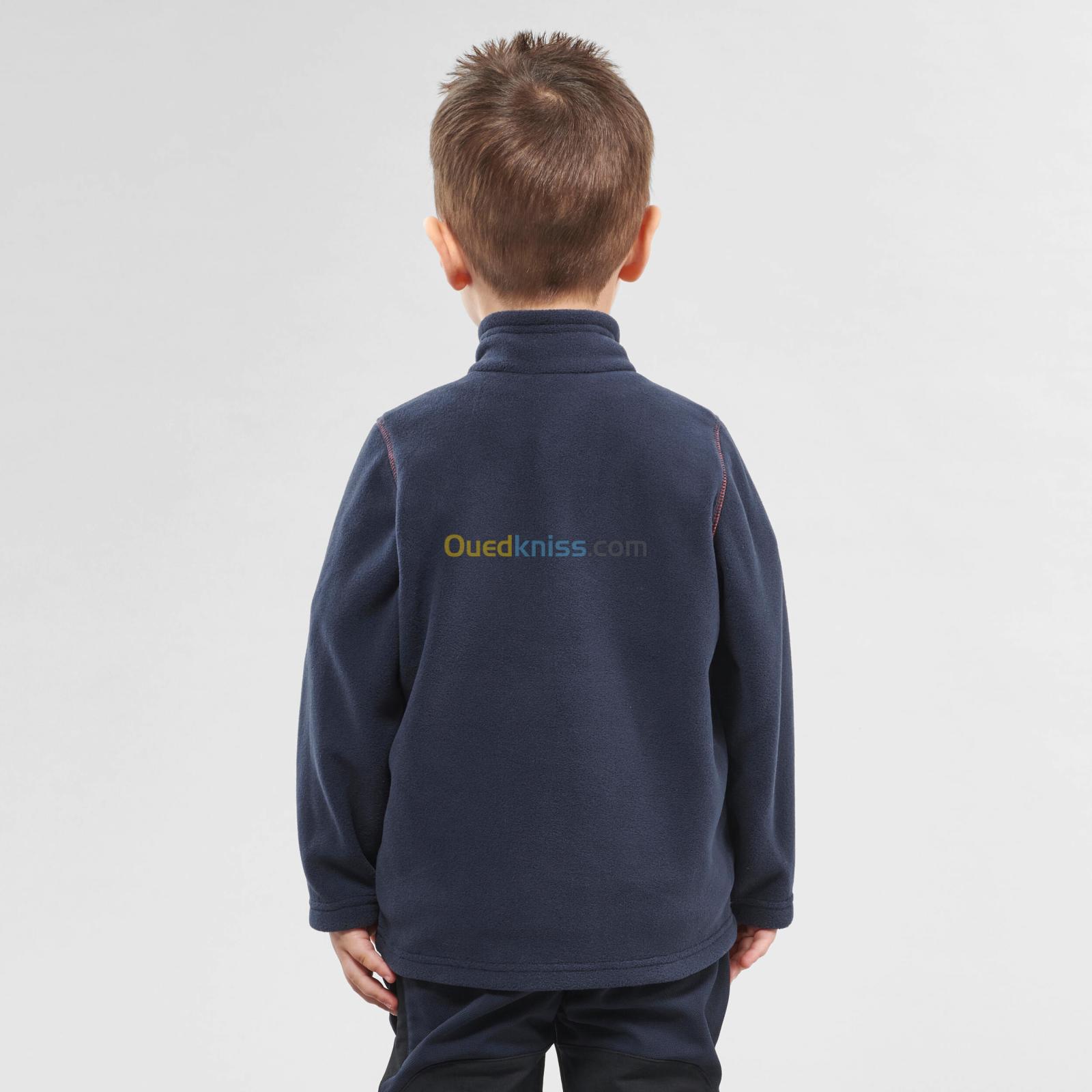 QUECHUA Veste polaire de randonnée - MH150 bleu marine - enfant 2-6 ans